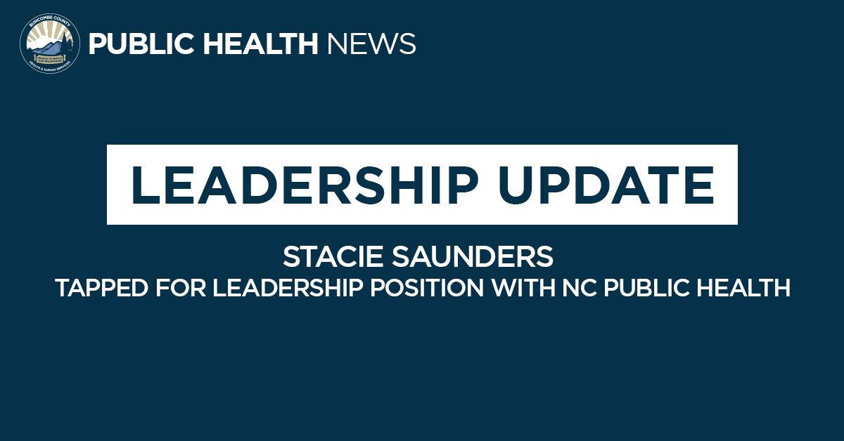 County Center Leadership Update from BC HHS Saunders Takes On Role